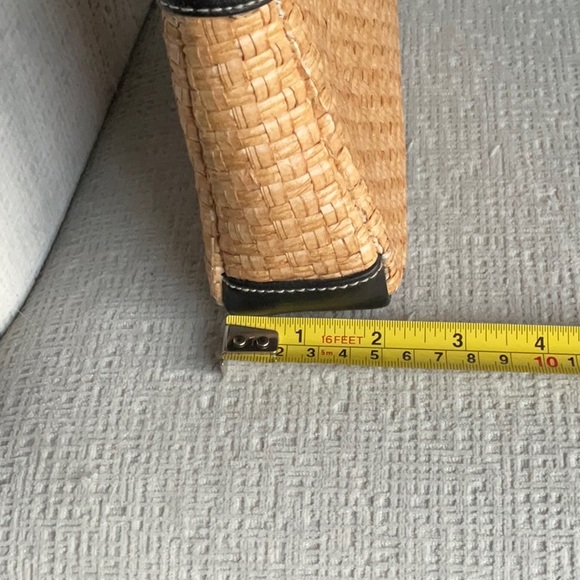 Vintage Charter Club Mini Straw Purse - Picture 8 of 9